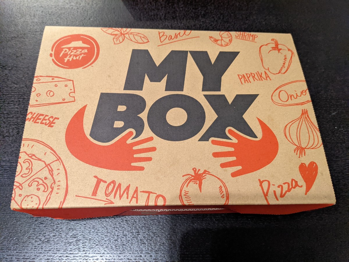 ピザハットマイボックスの箱