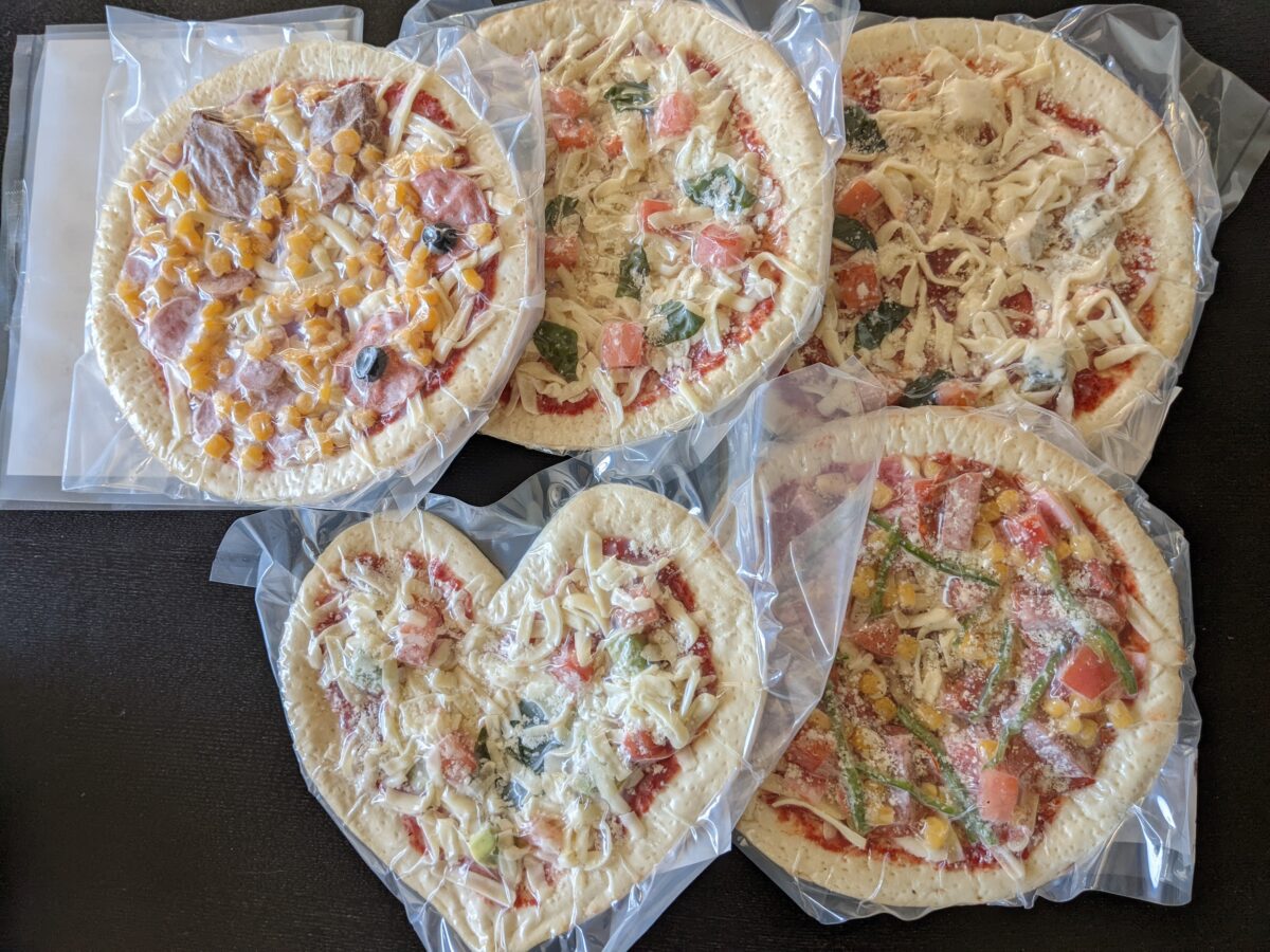 LOVEゲリータの冷凍ピザ達