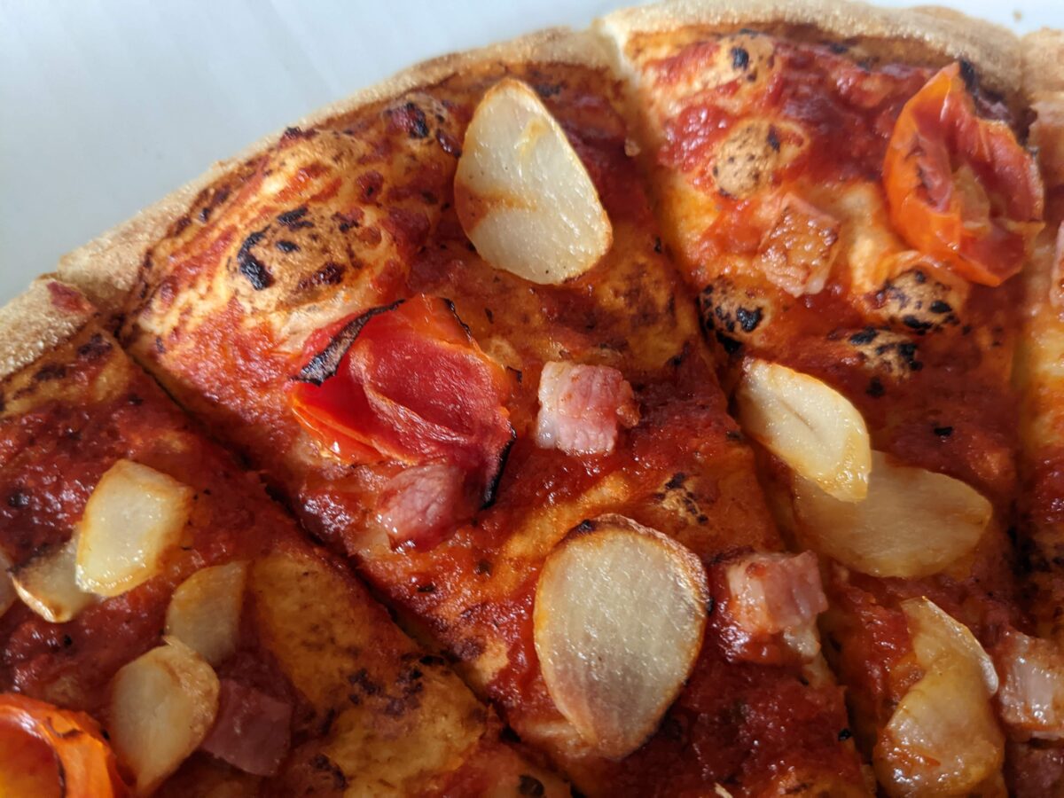 ドミノピザのマリナーラ風ピザの味