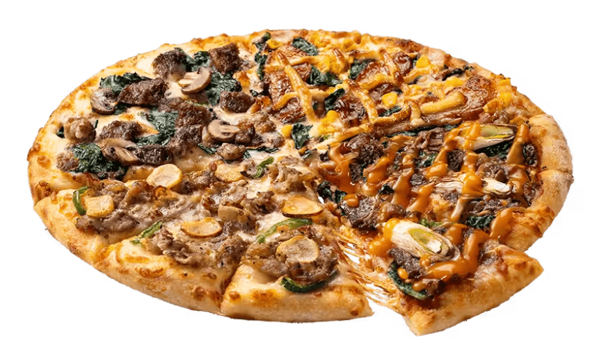 ドミノピザの「肉ピザ・クワトロ」