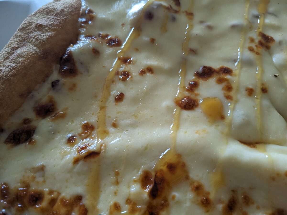 ウルトラチーズにメープルソース