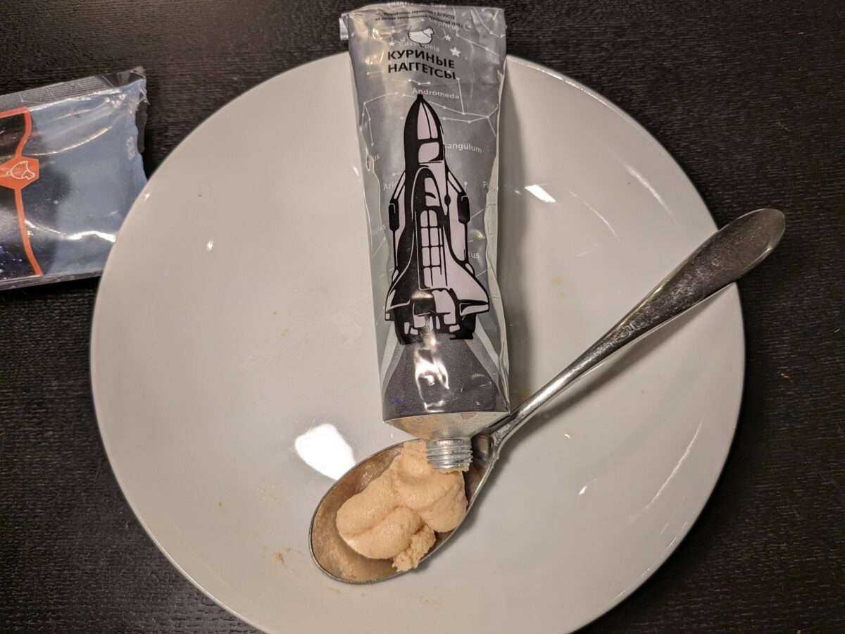 宇宙食のチキンナゲット