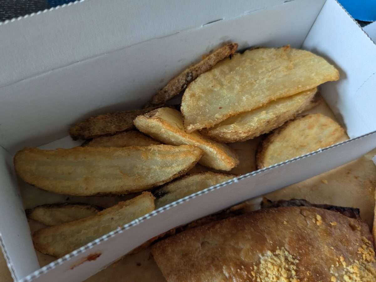 クリスピッツァバーガーのポテト