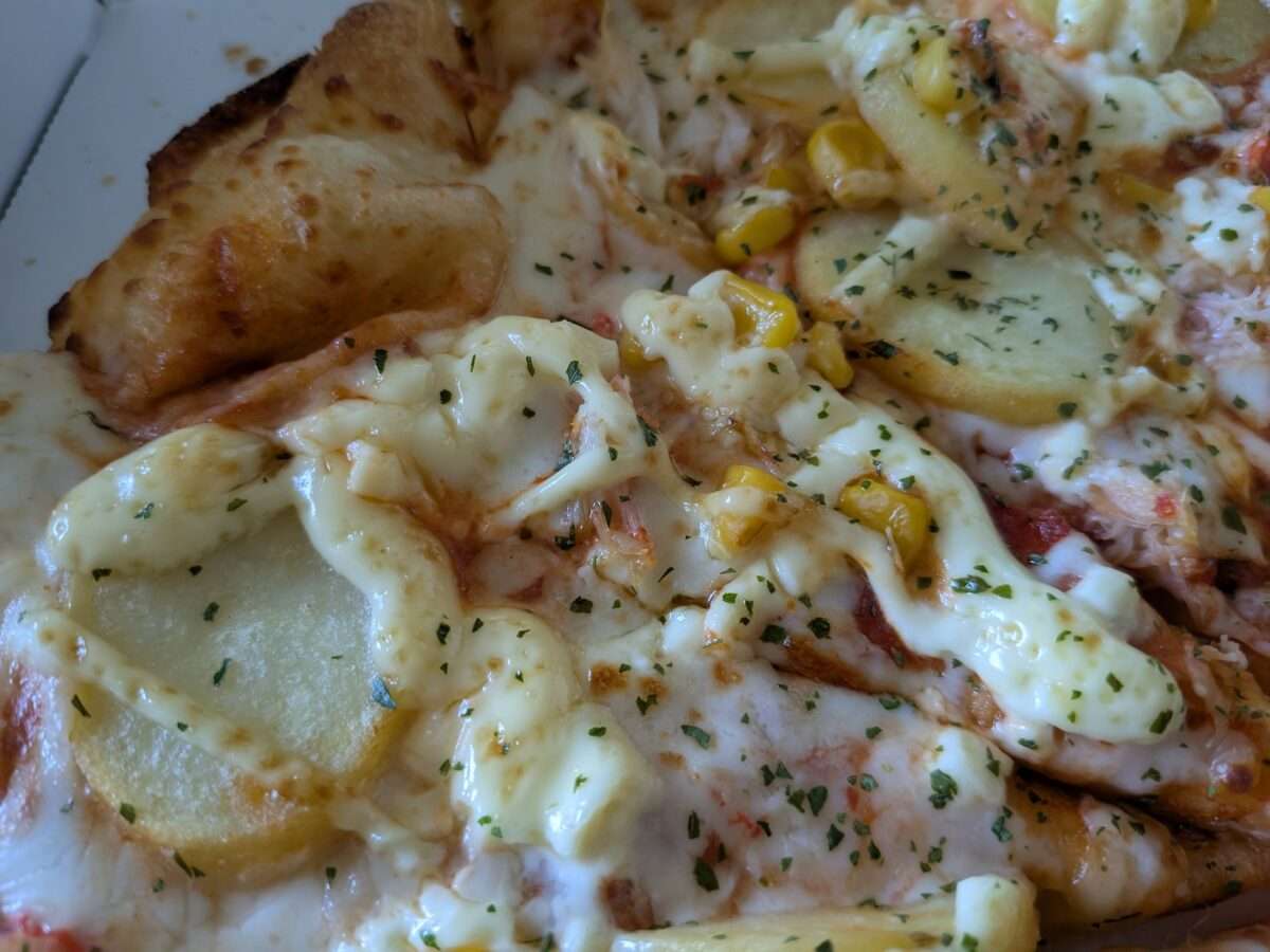 ドミノピザ「本ズワイガニのポテトマヨ」の味は?