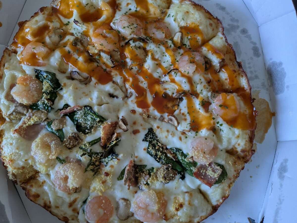 ぷりっと海老のハーフ＆ハーフ