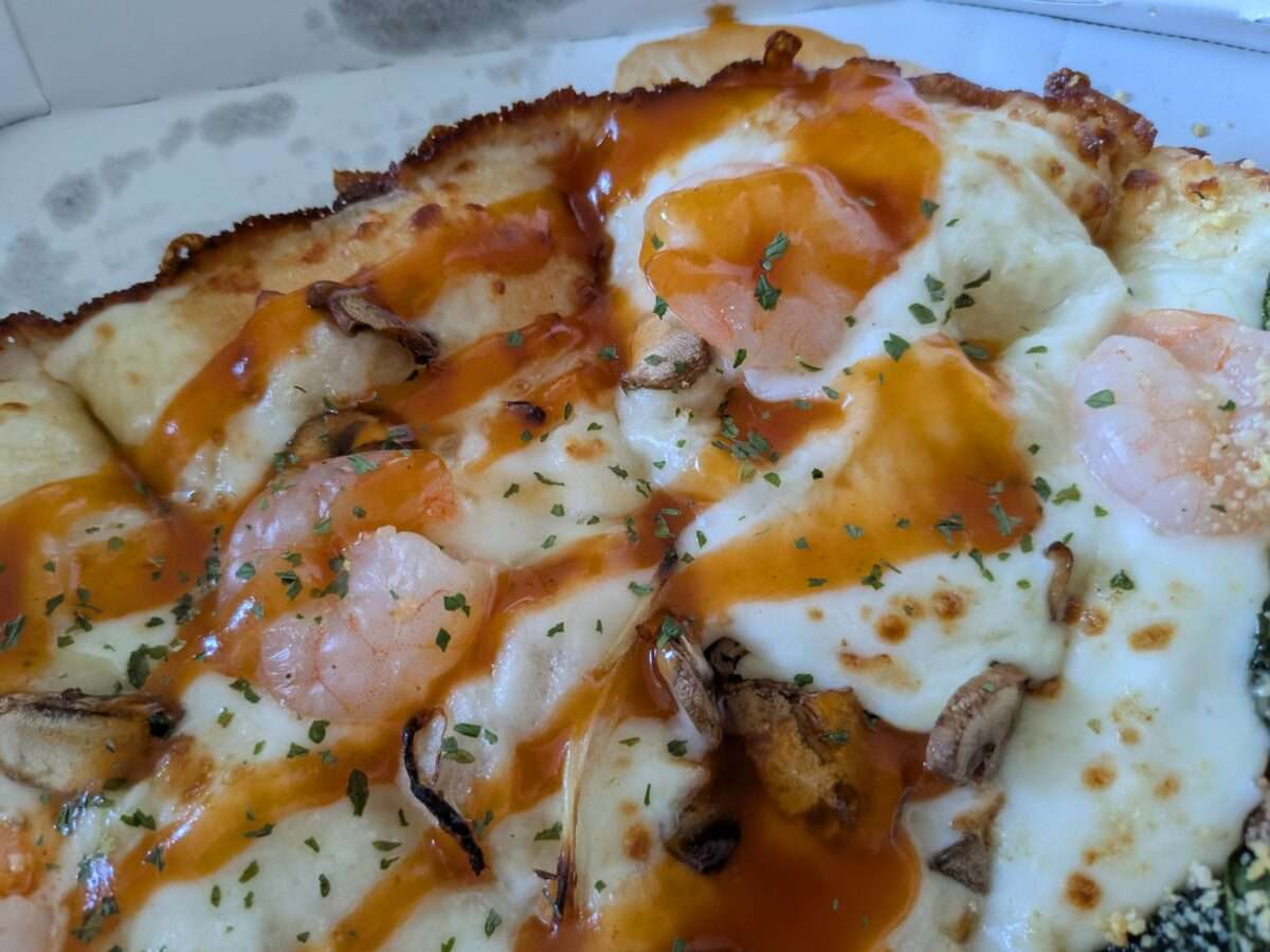 ぷりっと海老のビスクソース仕立ての味は？