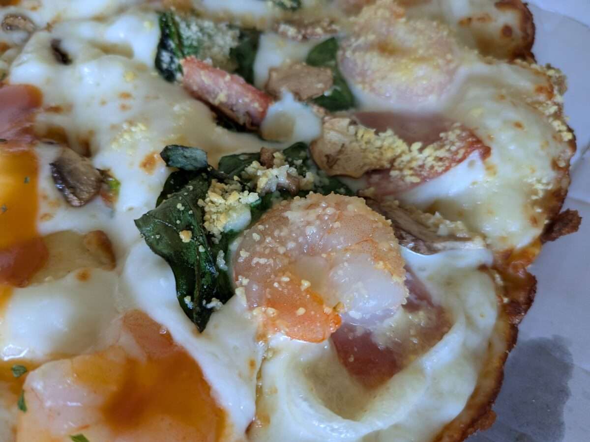 ぷりっと海老のチーズグラタンの海老