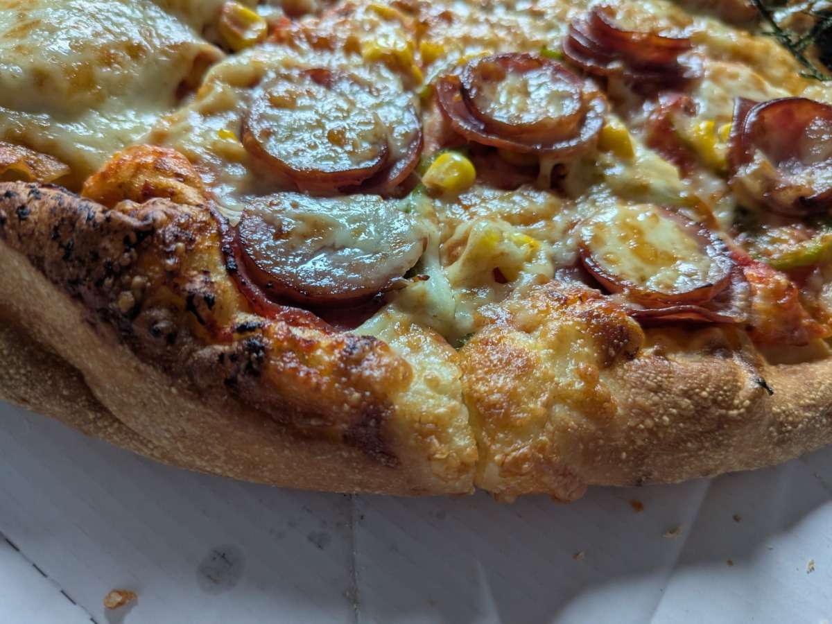 ミックススペシャルのハンドトス生地