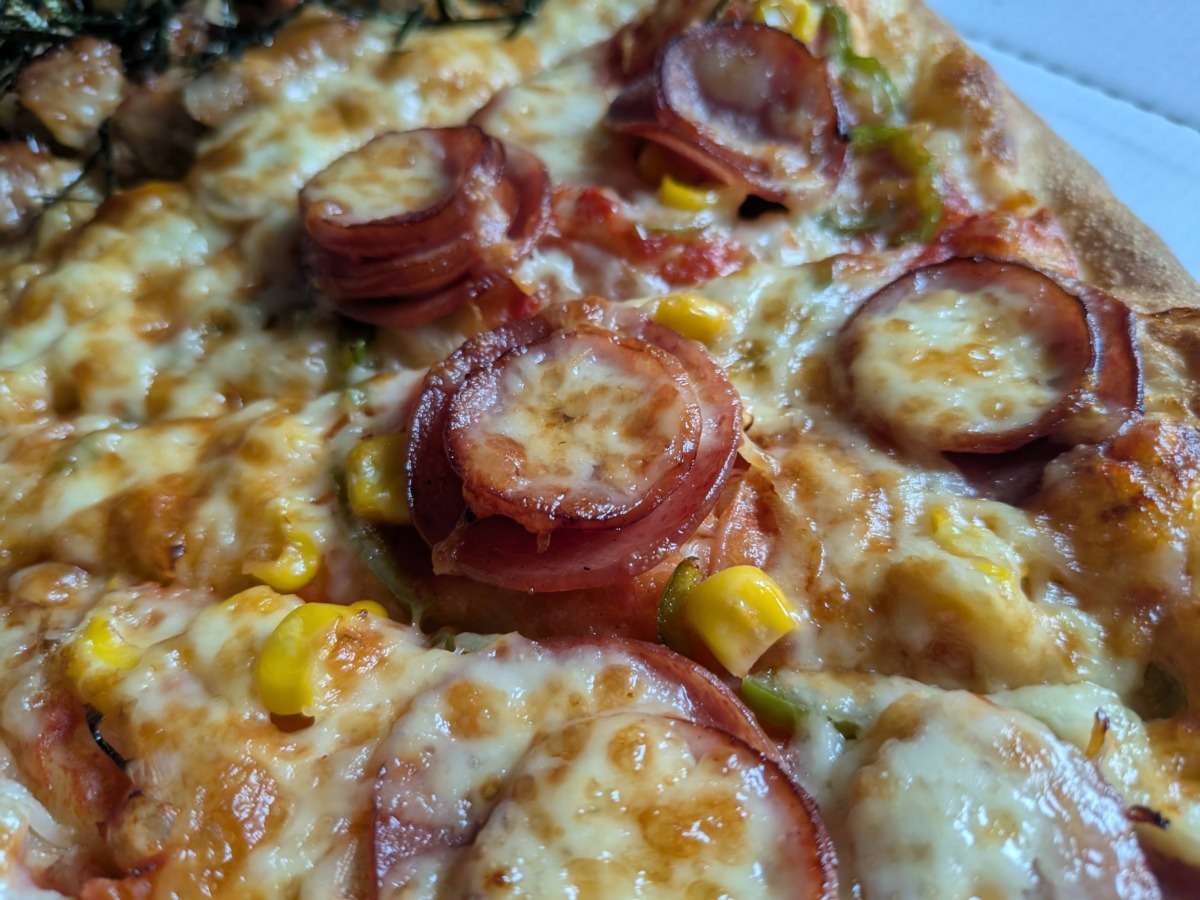 ミックススペシャルの重なったソーセージ