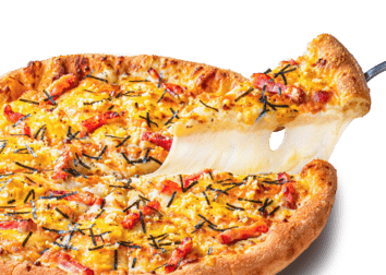 ピザハットの「和風明太カルボナーラピザ」