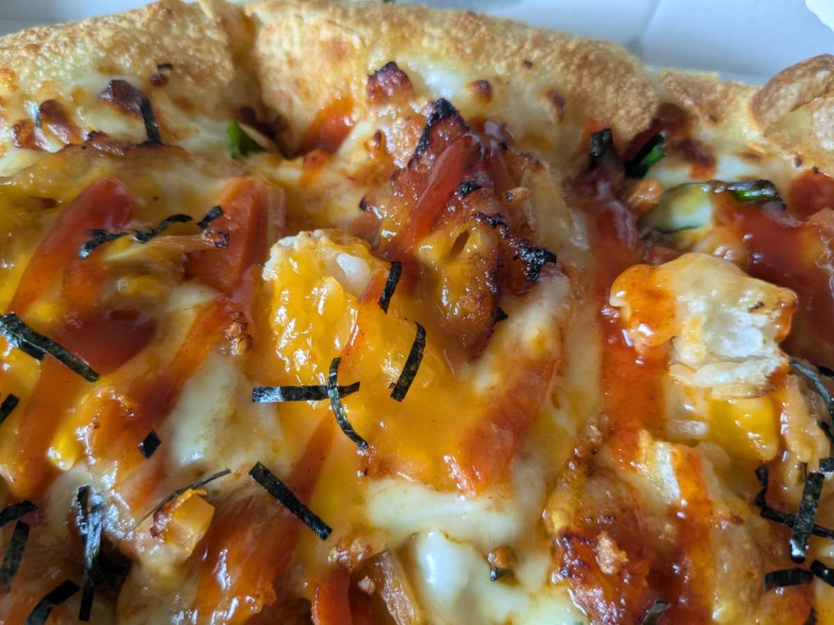 とろ～り卵の​石焼風チーズビビンバのおこげ