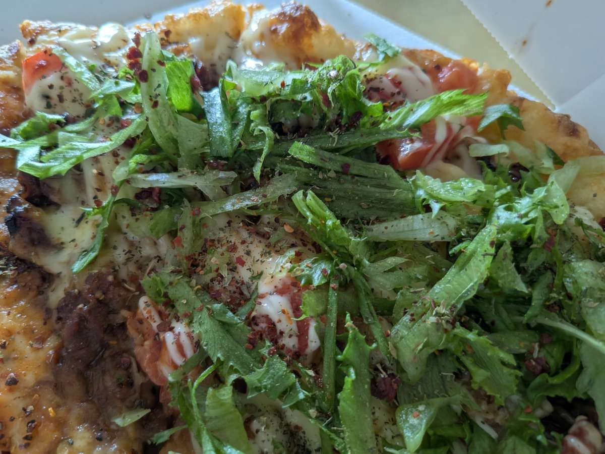 ガーリックビーフ&フレッシュレタスの味は?
